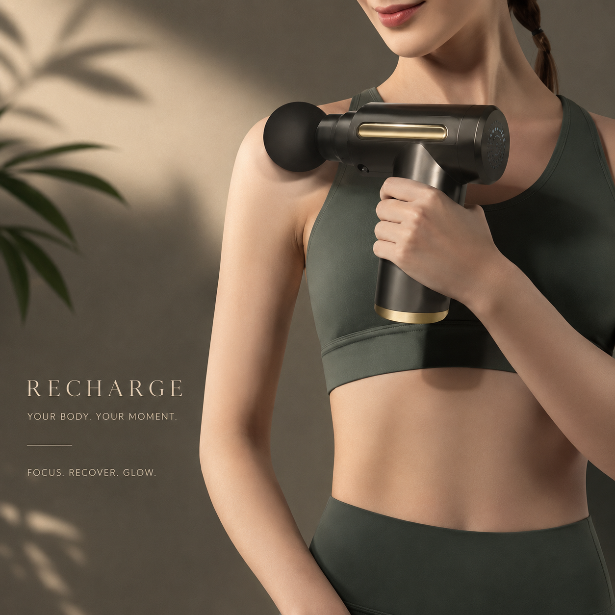 Glowza mini massager gun