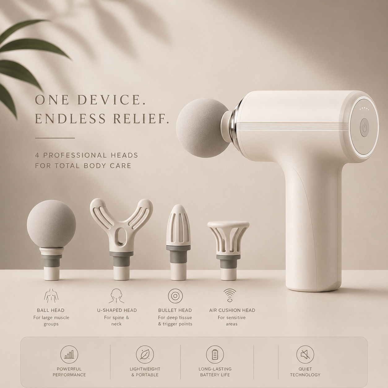 Glowza mini massager gun